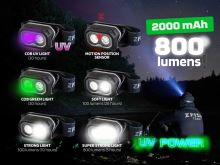 ZFISH Čelovka Helionix UV