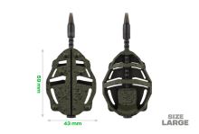 ZFISH Sada Method Feeder Spider Large Set 90,100g + Formička (2)