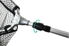 ZFISH Podběrák Landing Net ZFX Pogumovaná síť (5)