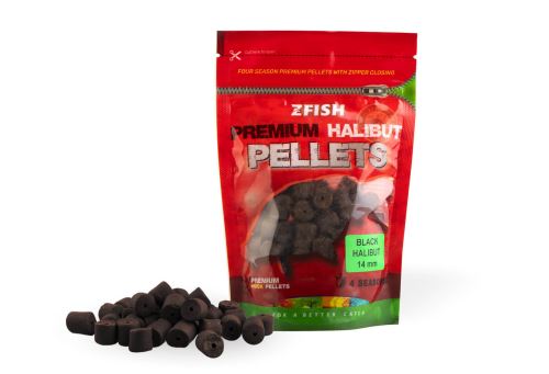 ZFISH Chytací Pelety Premium HALIBUT 14 mm/200 g