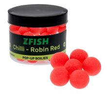 Zfish Plávajúce Boilies Pop Up 16mm - Chilli & Robin Red