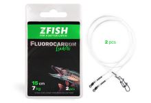 ZFISH Lanko Fluorocarbon Leader 20cm/12kg - 2ks