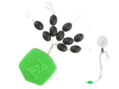 ZFISH Korálky Tungsten Oval Beads