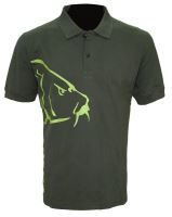 Zfish Tričko Carp Polo T-Shirt Olive Green L