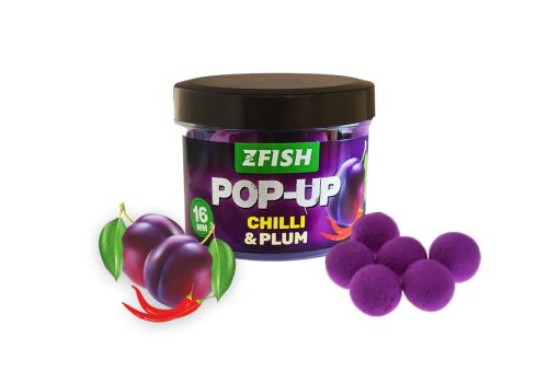 Zfish Plávajúce Boilies Pop-Up 16mm - 60g