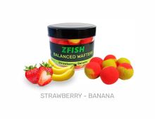 ZFISH Vyvážené Boilies Balanced Wafters 16mm - Strawberry-Banana