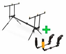 ZFISH Stojan Rod Pod Classic 3 Rods + 2x Indikátor záberu zadarmo!