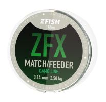 ZFISH vlasec ZFX Match / Feeder Camolin 150m - 0,14mm