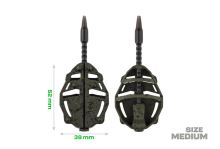 ZFISH Sada Method Feeder Spider Medium Set 40,50 g + Formička (2)