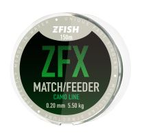ZFISH vlasec ZFX Match / Feeder Camolin 150m - 0,20 mm