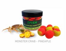 ZFISH Vyvážené Boilies Balanced Wafters 16mm - Monster Crab-Pineapple
