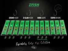 ZFISH Návazec Wide Gape Bez Protihrotu Carp Rig (4)