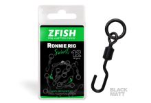 ZFISH Obratlík Ronnie Rig Swivel Matt veľ.12